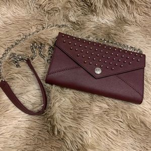 Rebecca Minkoff Studded Envelope Crossbody Bag / Purse